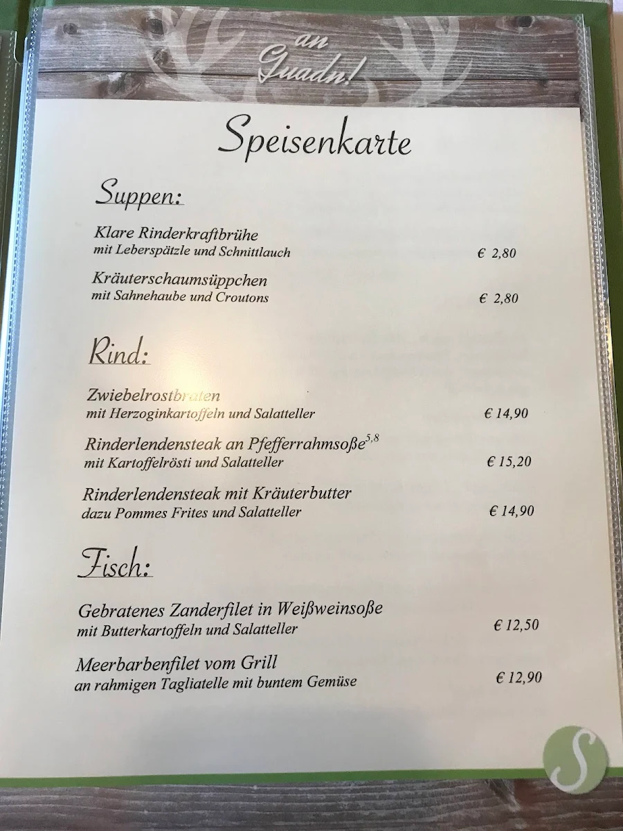 Speisekarte photo 3