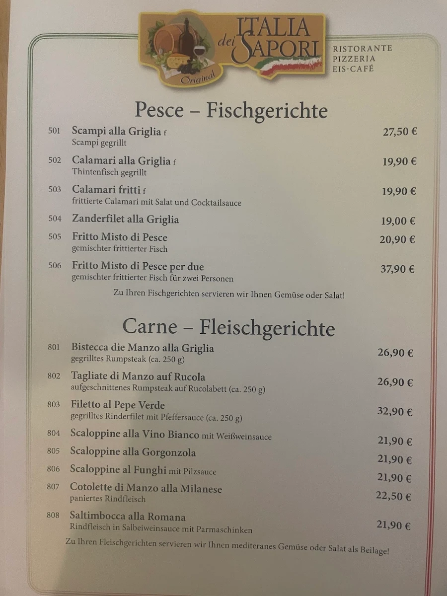 Speisekarte photo 1