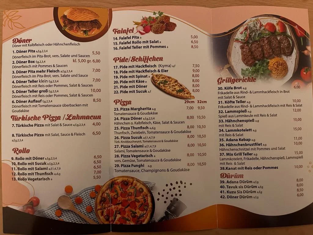 Speisekarte photo 1