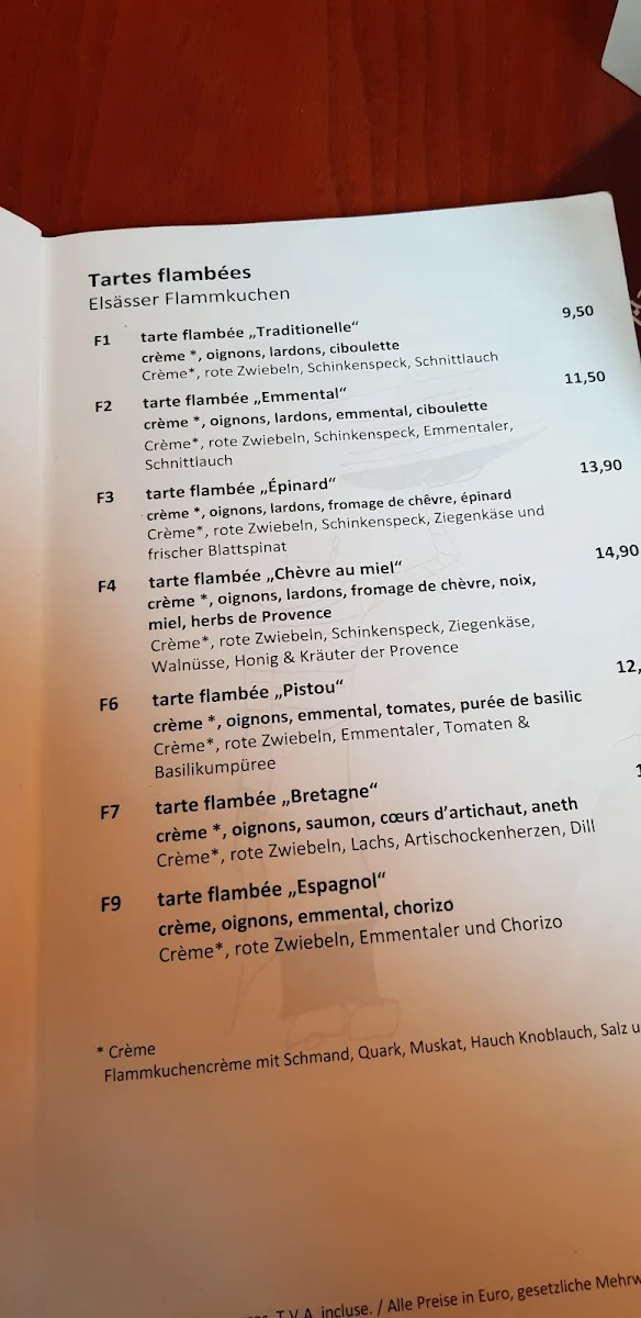 Speisekarte photo 5