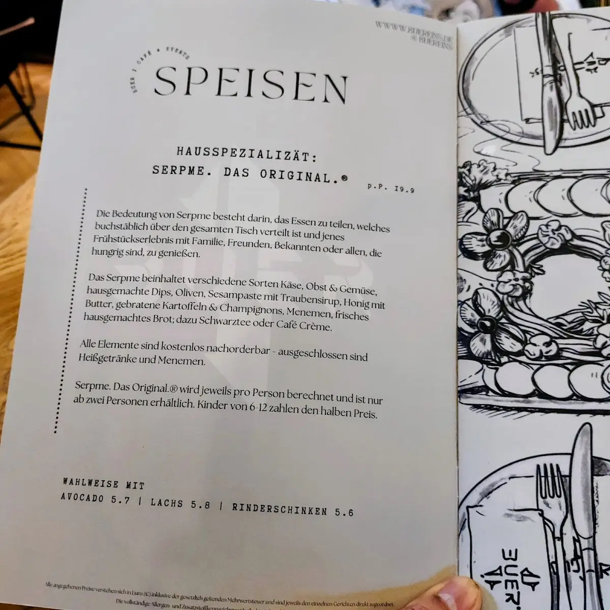 Speisekarte photo 3
