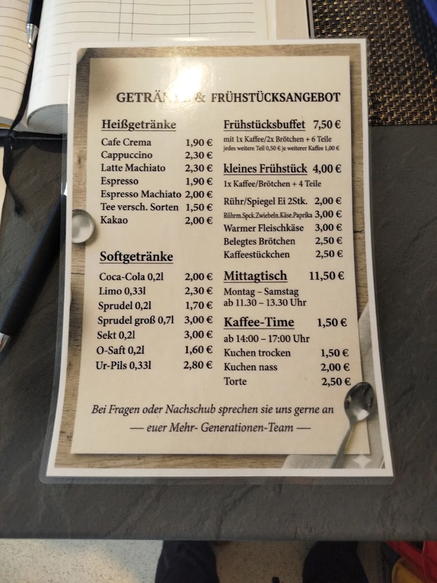 Speisekarte photo 3