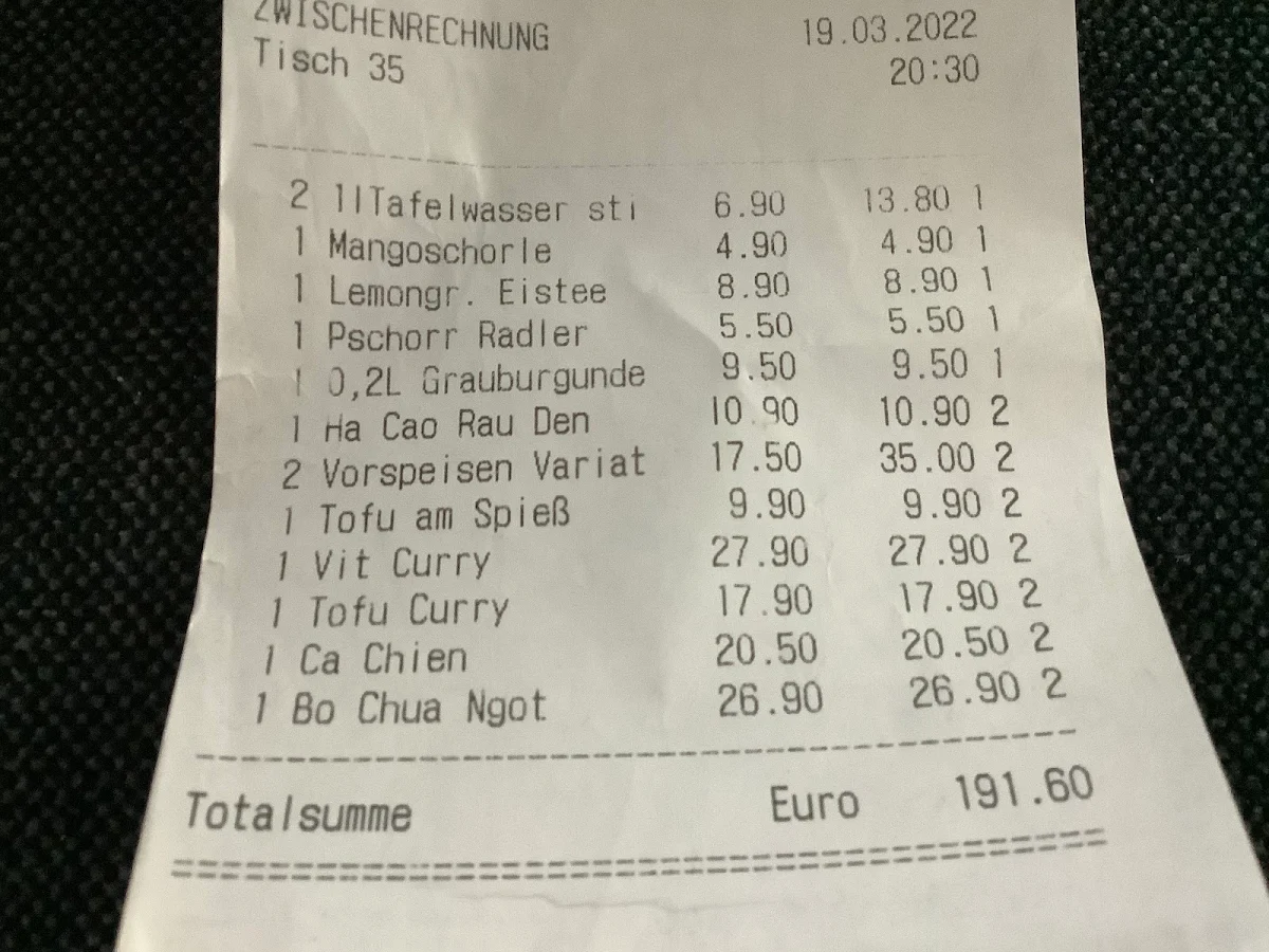 Speisekarte photo 9