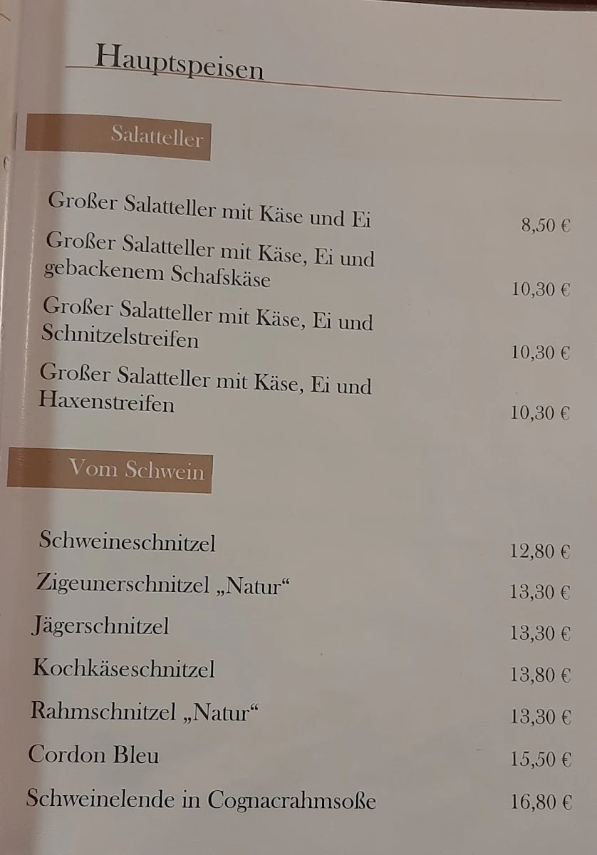 Speisekarte photo 1