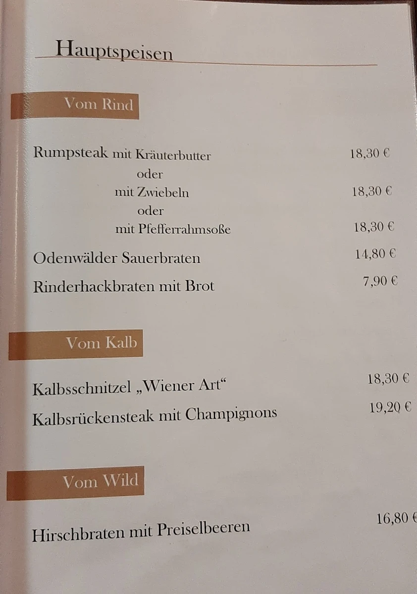Speisekarte photo 4