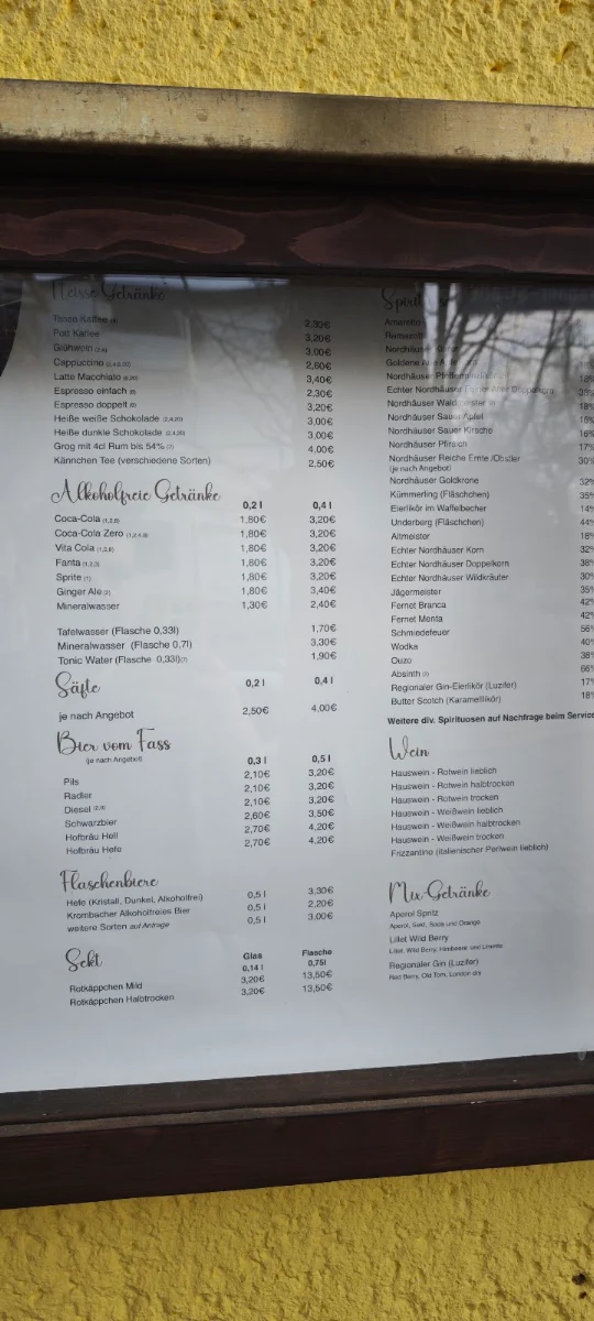 Speisekarte photo 1