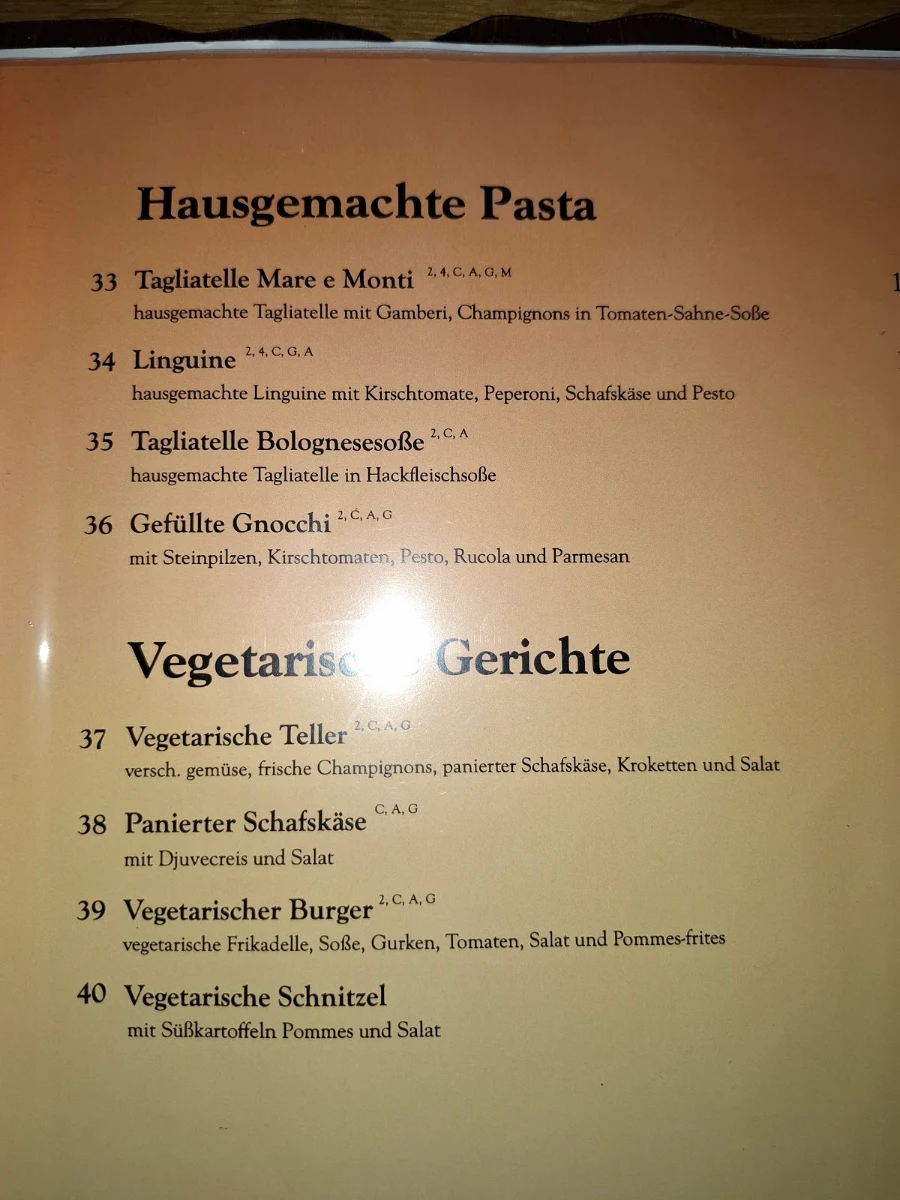 Speisekarte photo 1