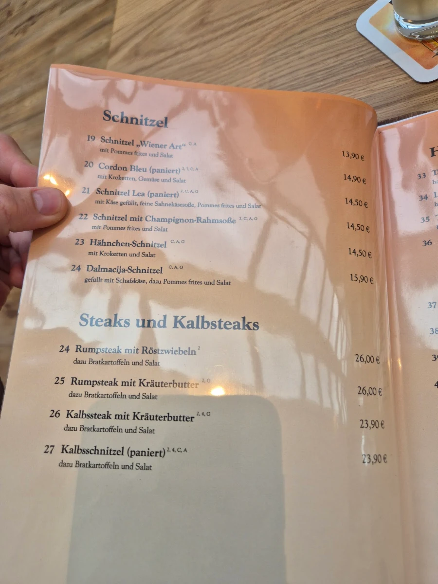 Speisekarte photo 8