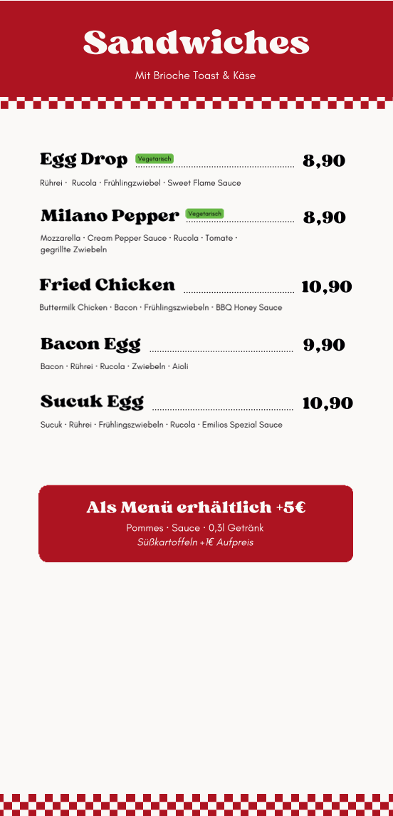 Speisekarte photo 5
