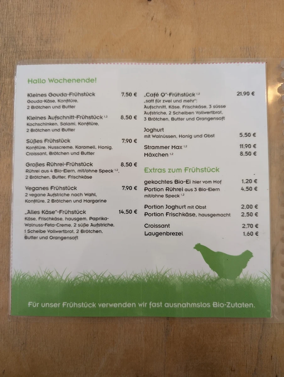 Speisekarte photo 1