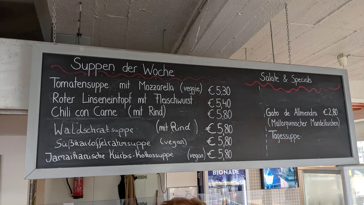 Speisekarte, Souperie