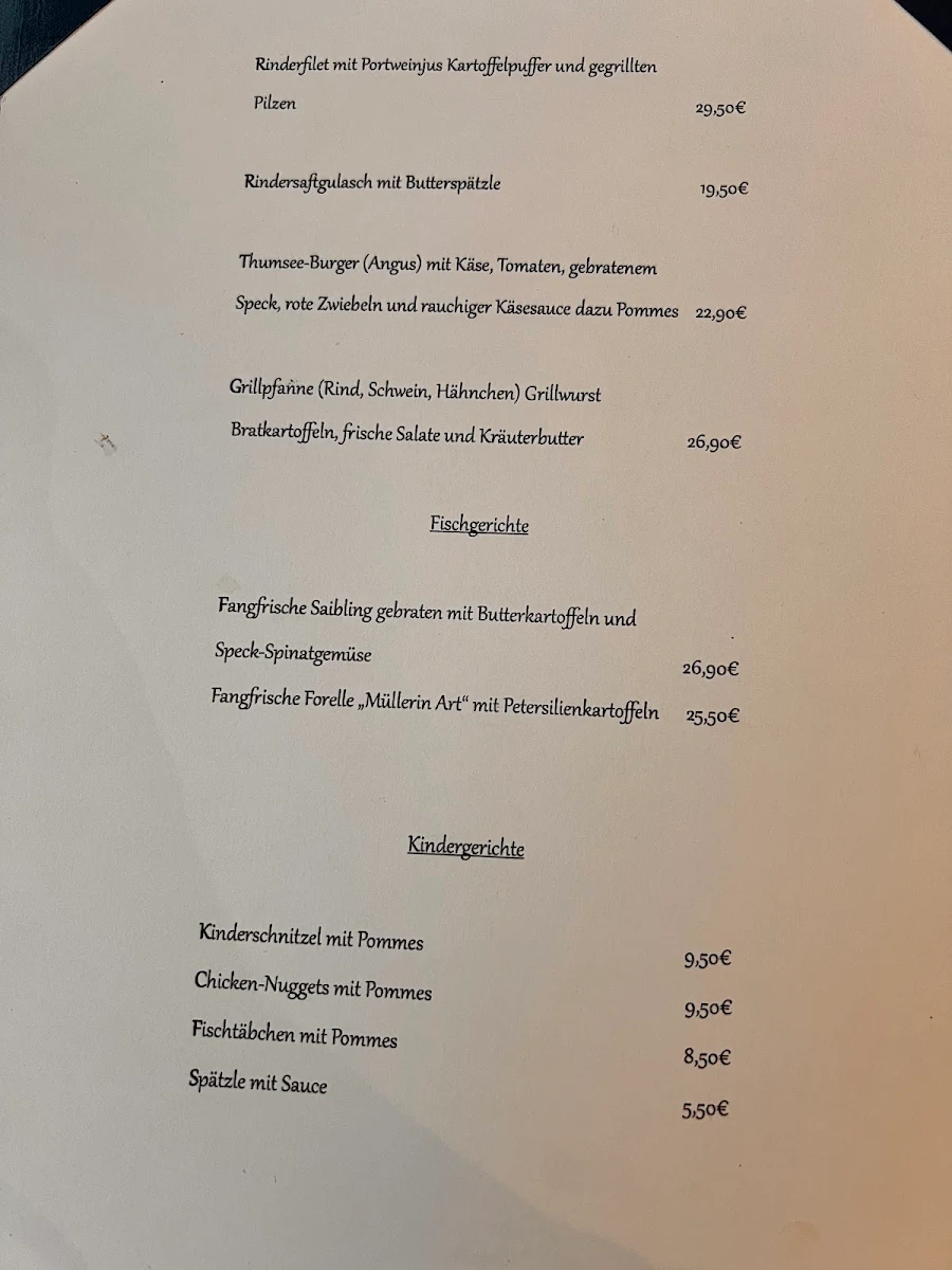 Speisekarte photo 2