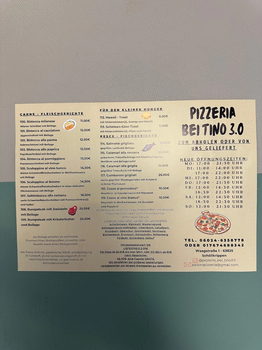 Speisekarte photo 2