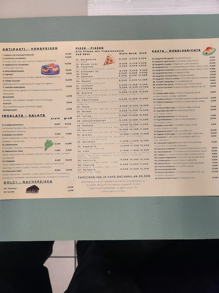 Speisekarte photo 3