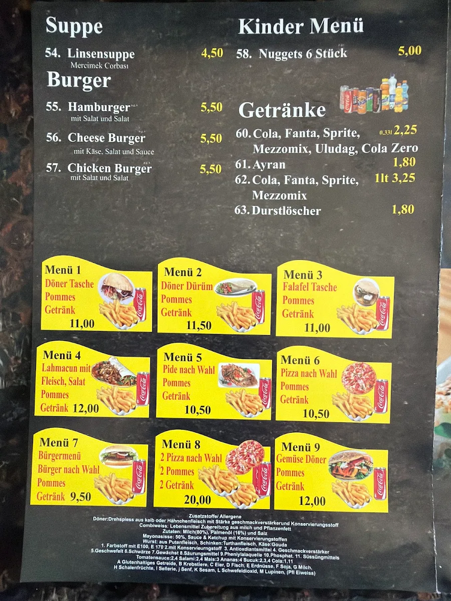 Speisekarte photo 1