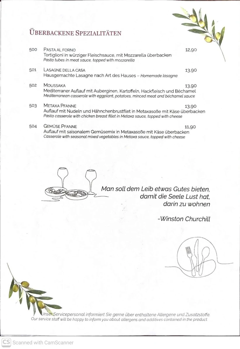 Speisekarte photo 9