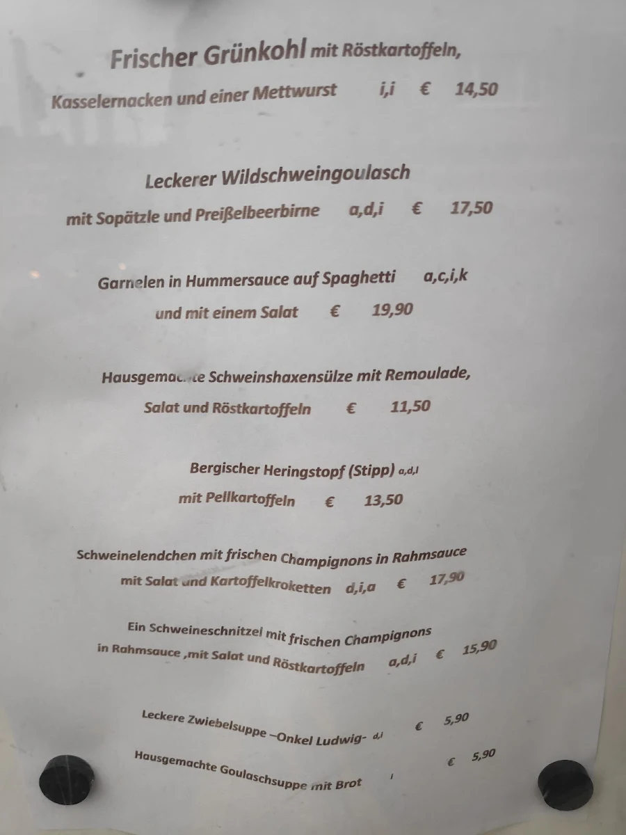 Speisekarte photo 2