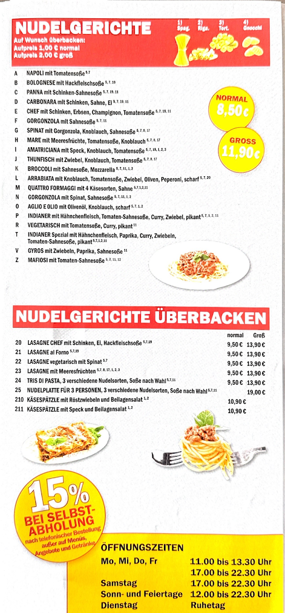 Speisekarte photo 3