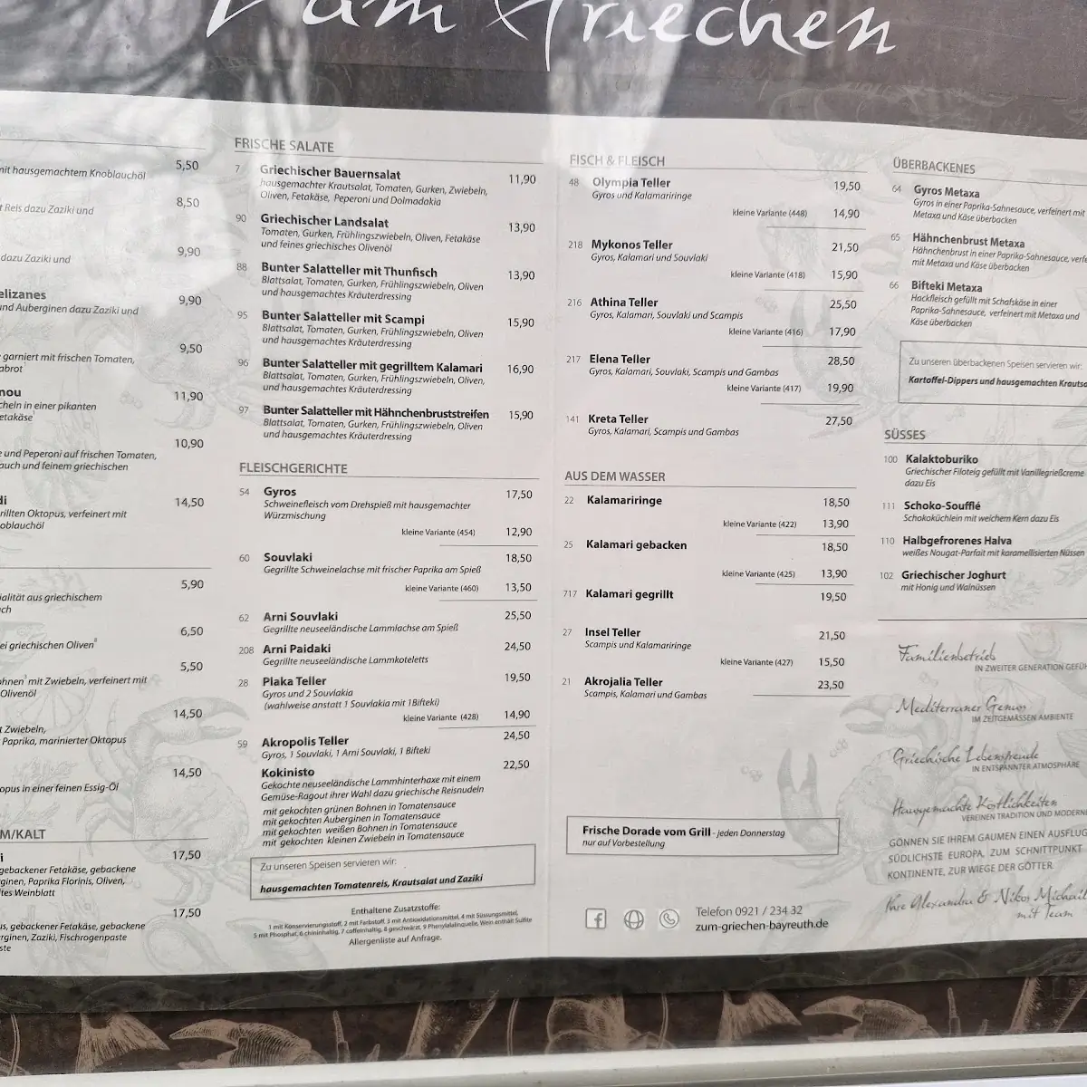 Speisekarte photo 2