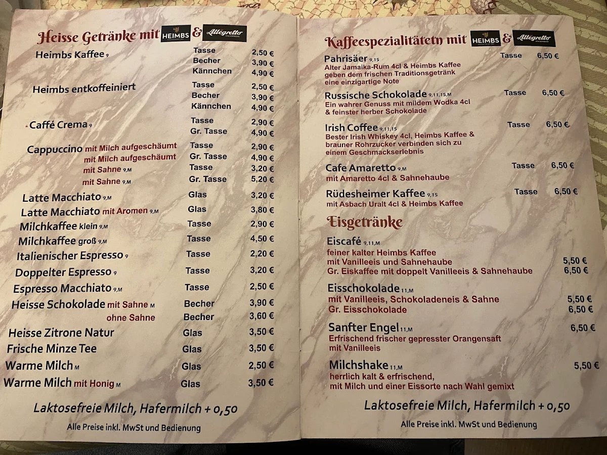 Speisekarte photo 2
