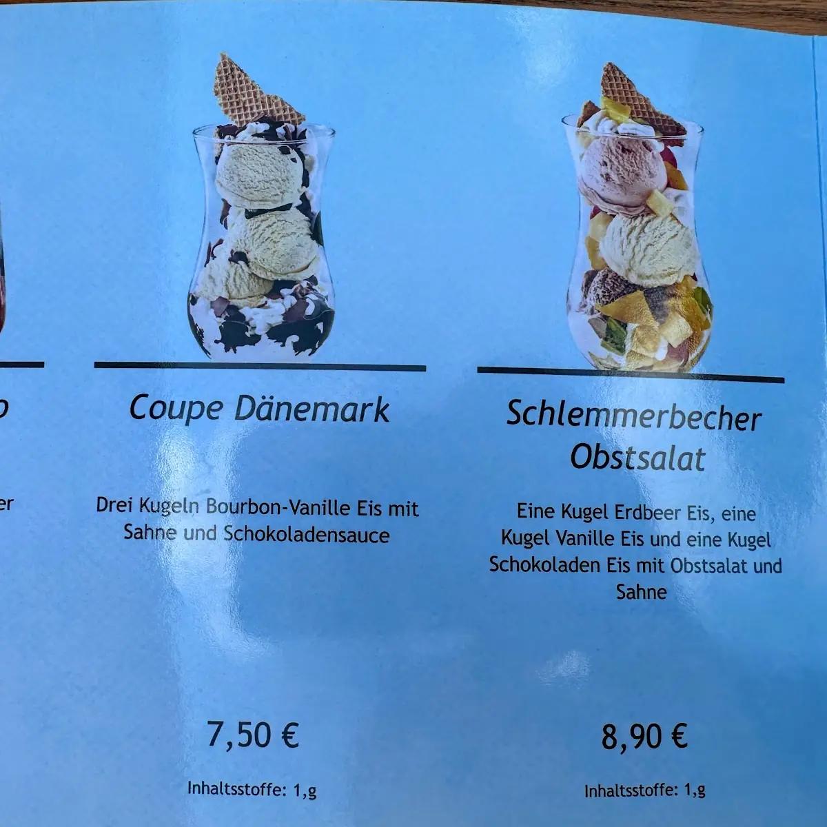 Speisekarte photo 1