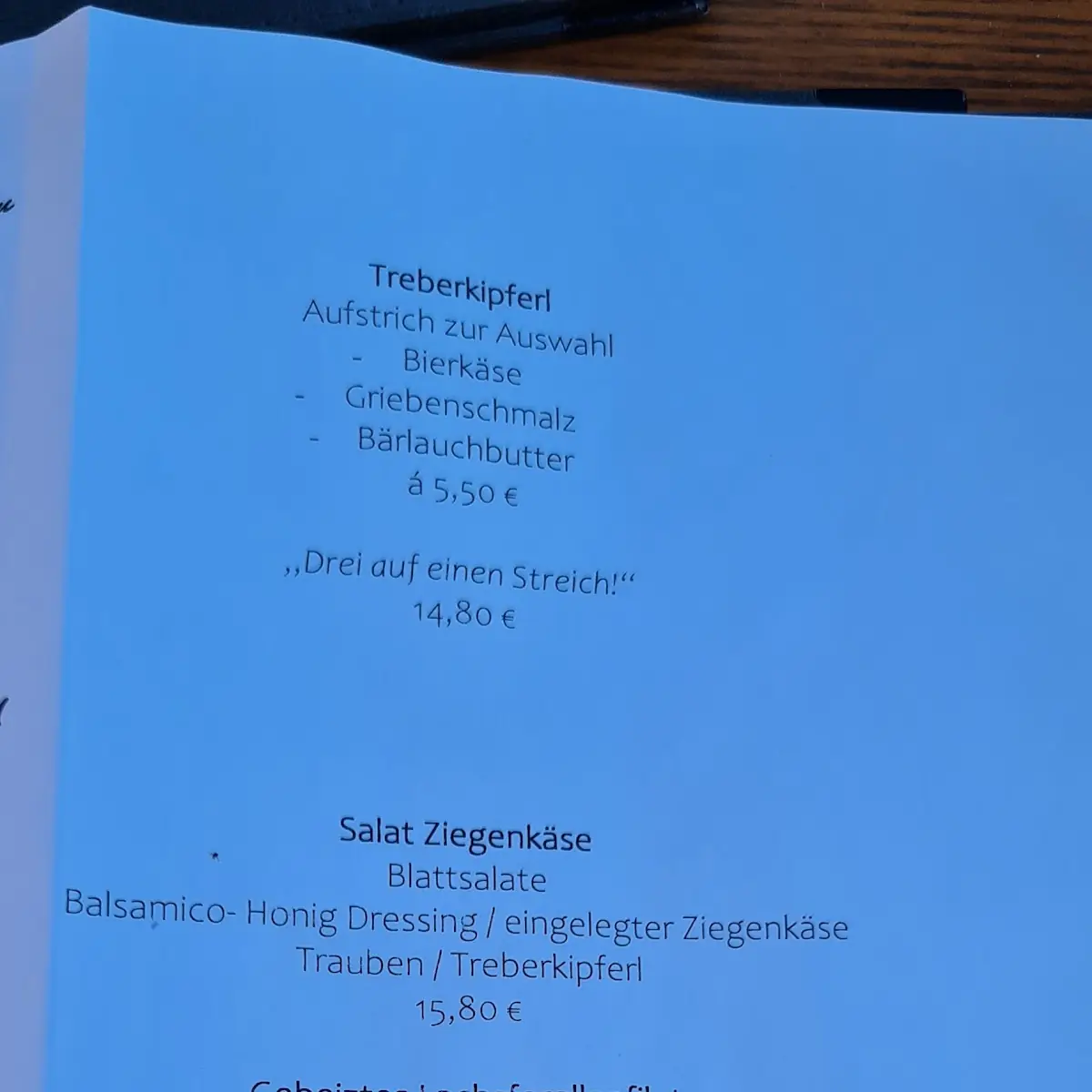 Speisekarte photo 8