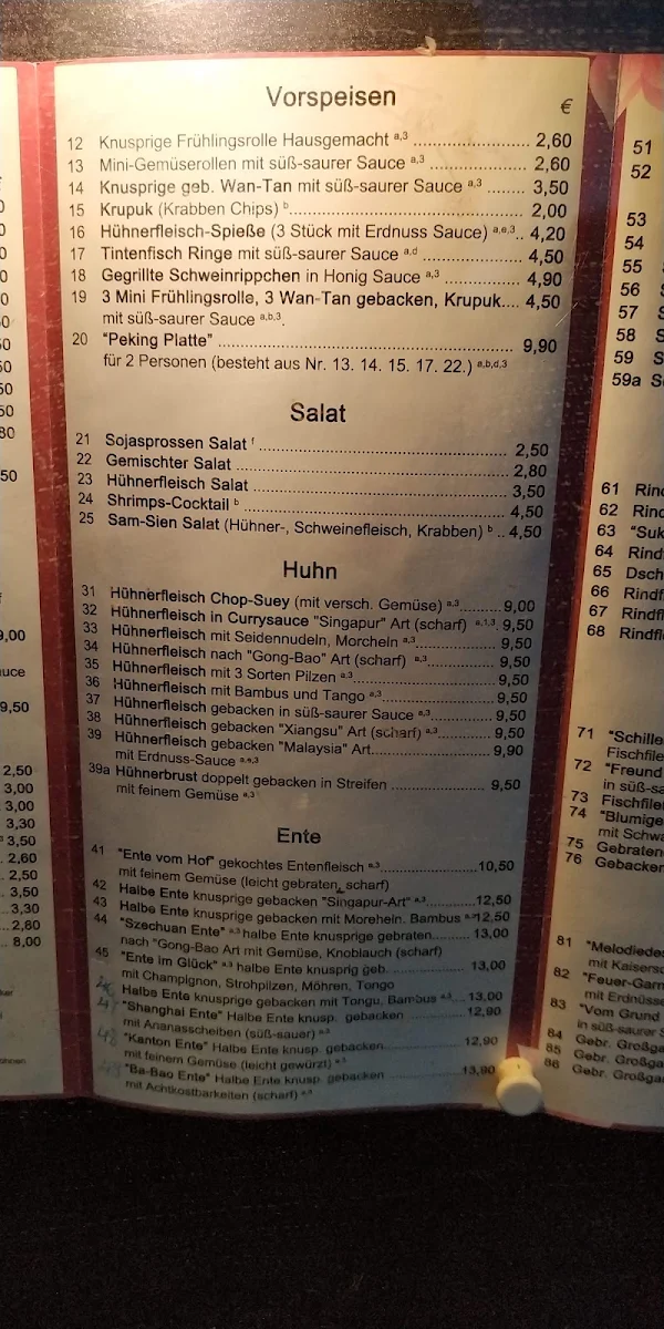 Speisekarte photo 4
