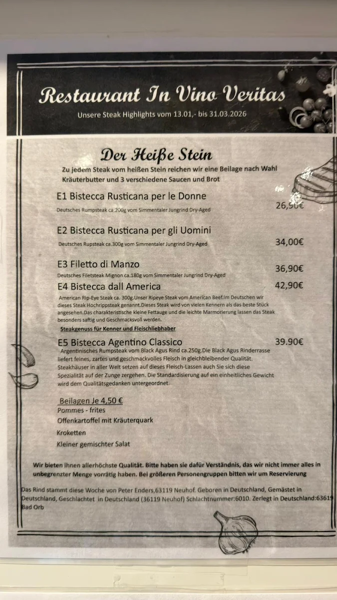 Speisekarte photo 1