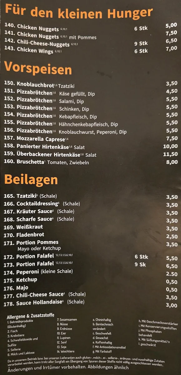 Speisekarte photo 3