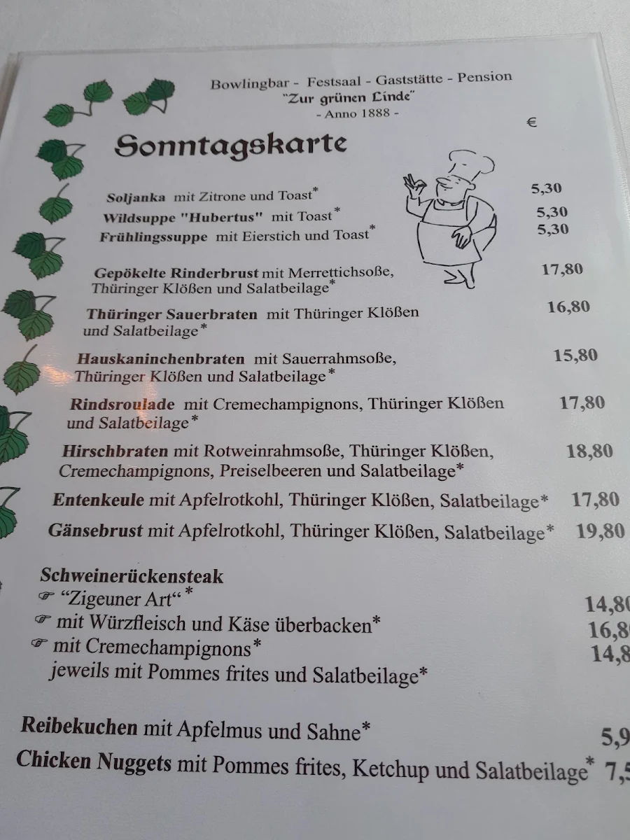 Speisekarte photo 3