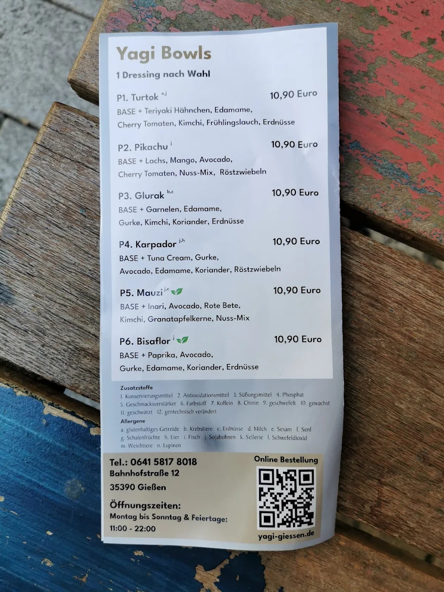 Speisekarte photo 2