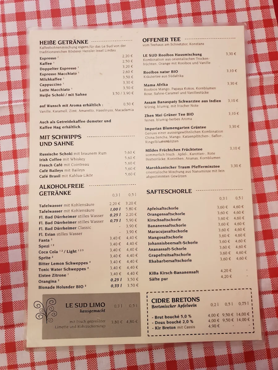 Speisekarte photo 1