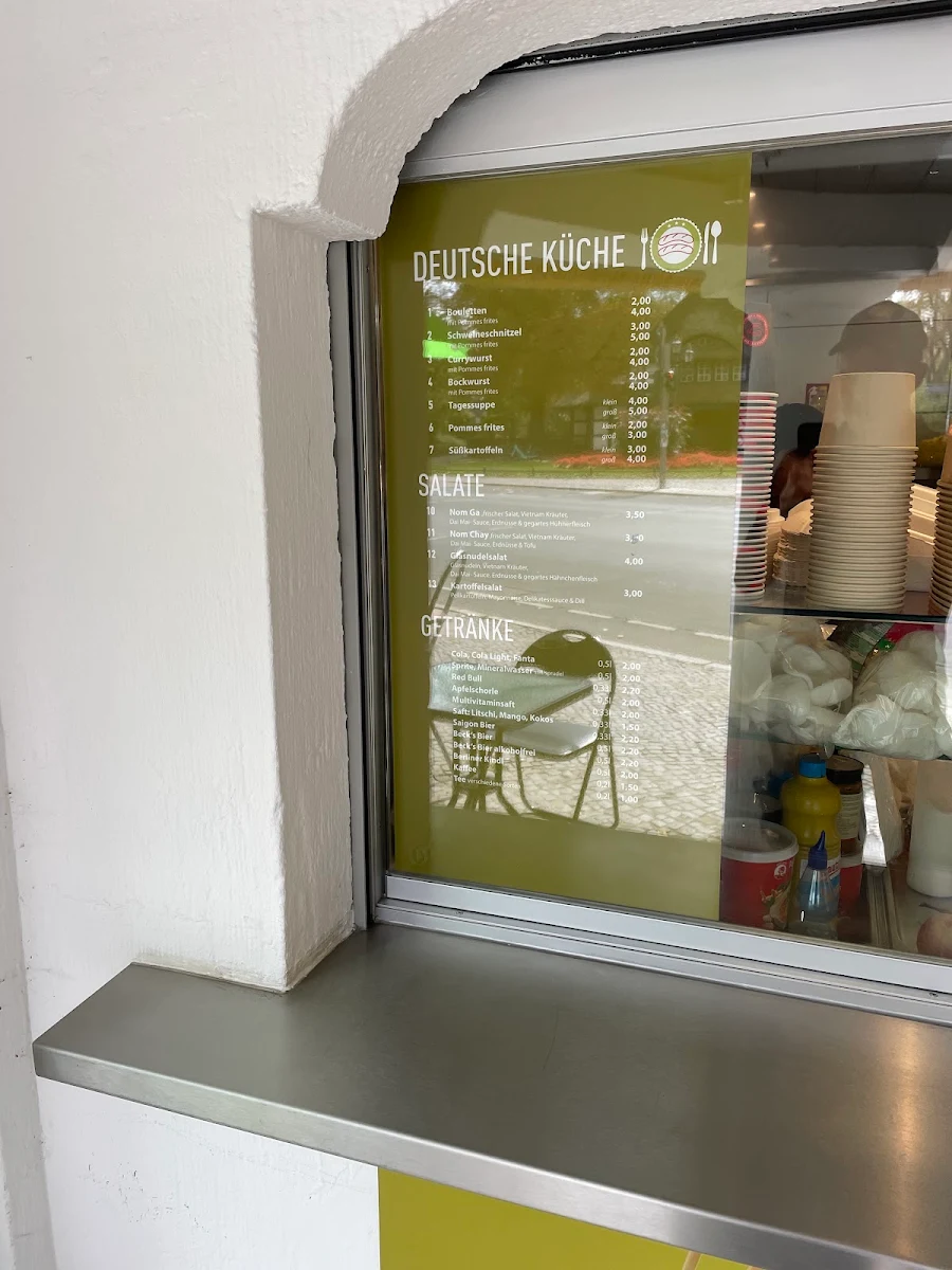 Speisekarte, CuLex Imbiss