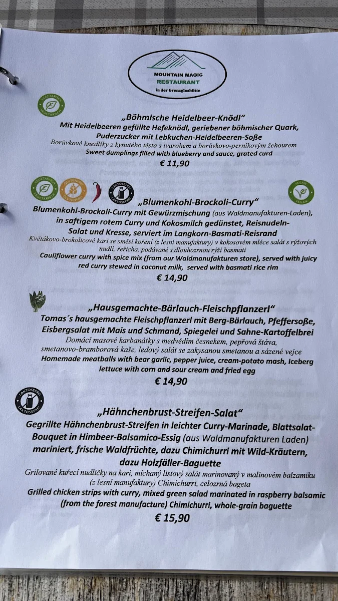 Speisekarte photo 1