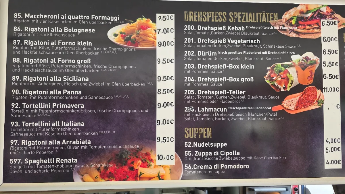 Speisekarte photo 1