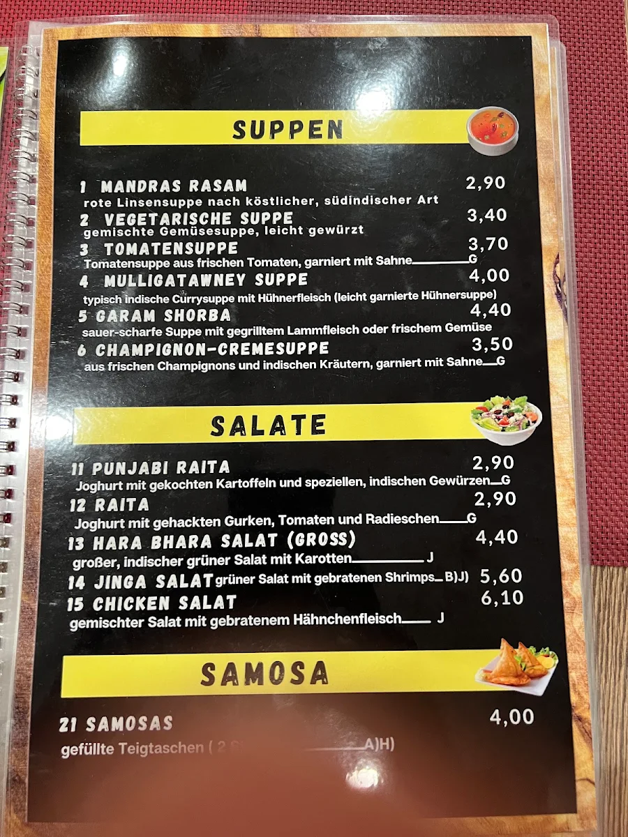 Speisekarte photo 3