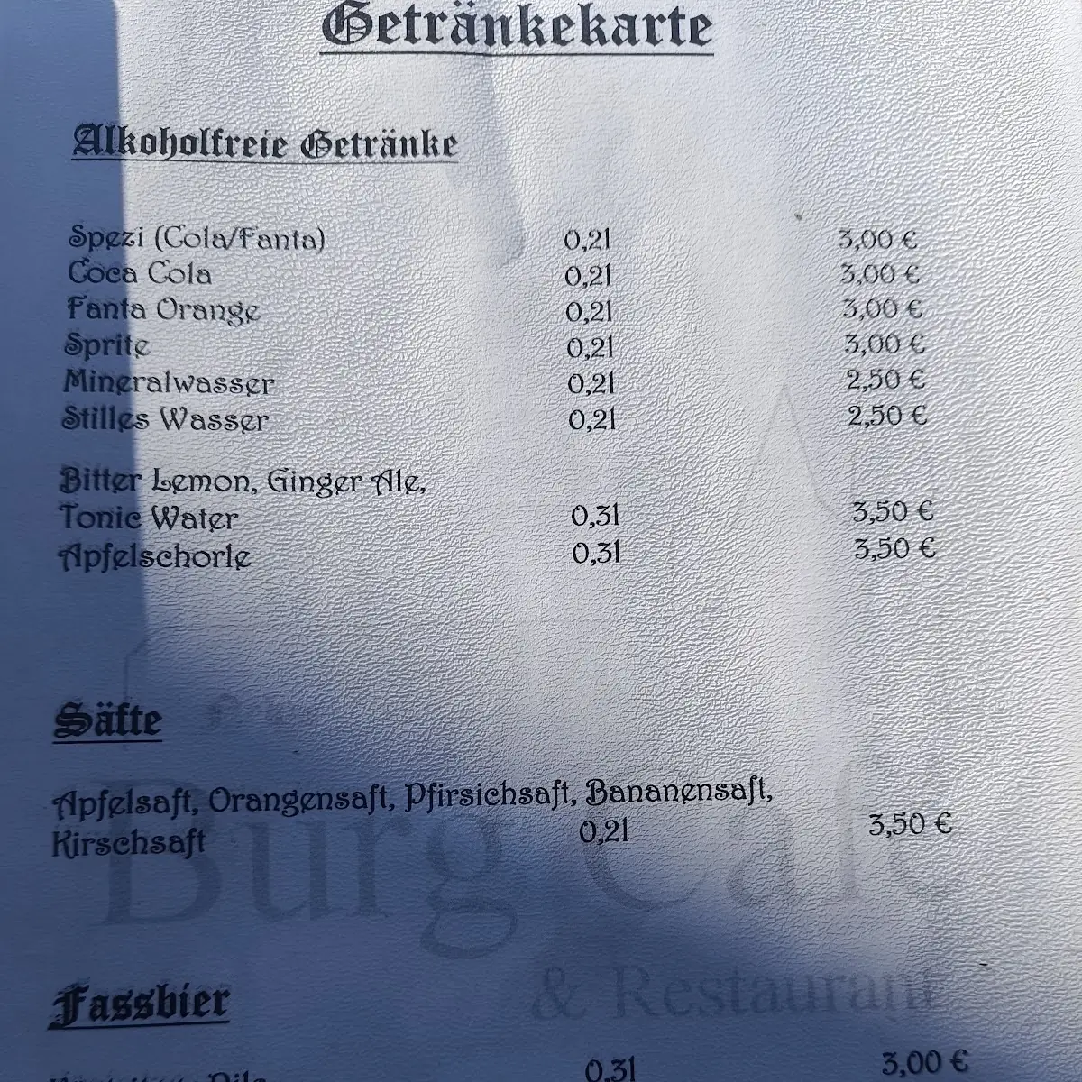 Speisekarte photo 3