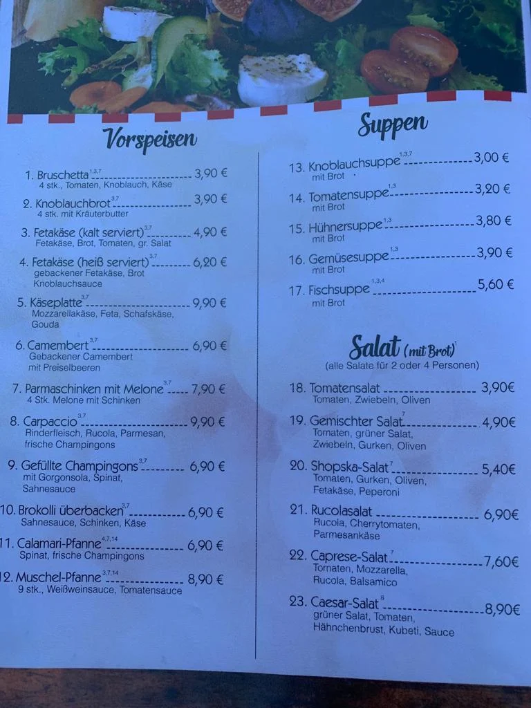 Speisekarte photo 7