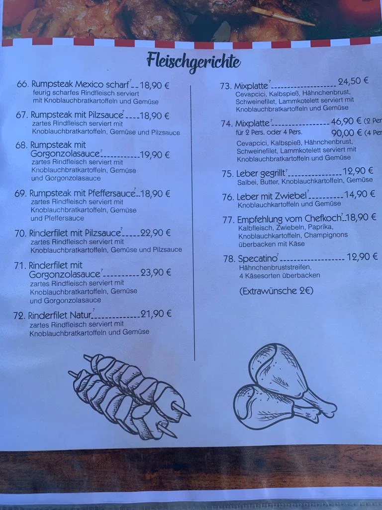 Speisekarte photo 8