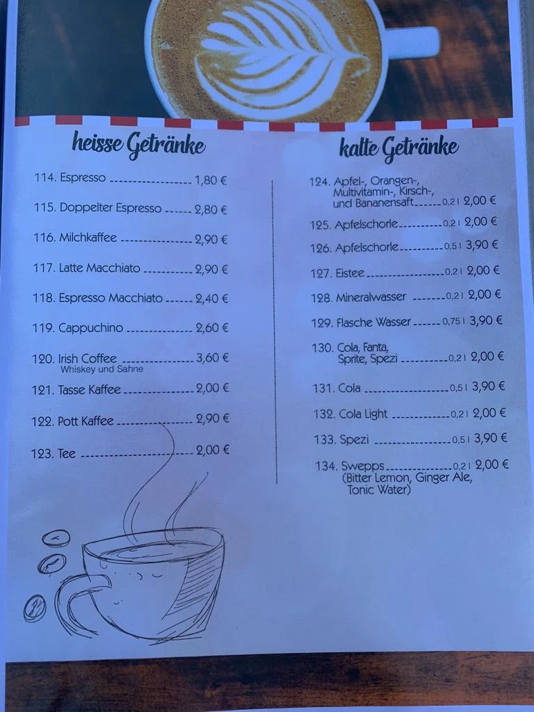 Speisekarte photo 9