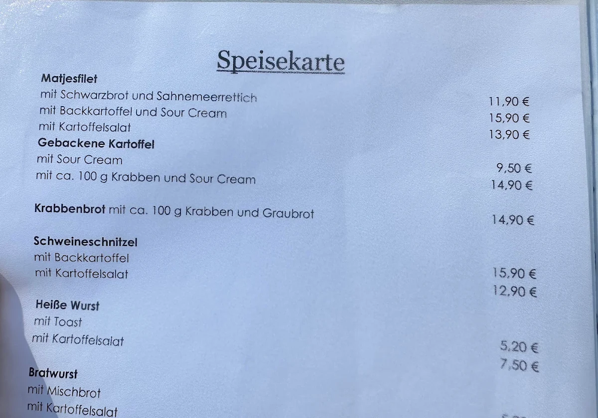 Speisekarte photo 1