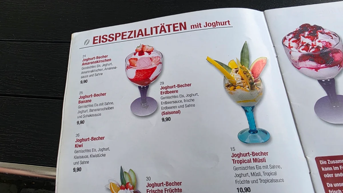 Speisekarte photo 1