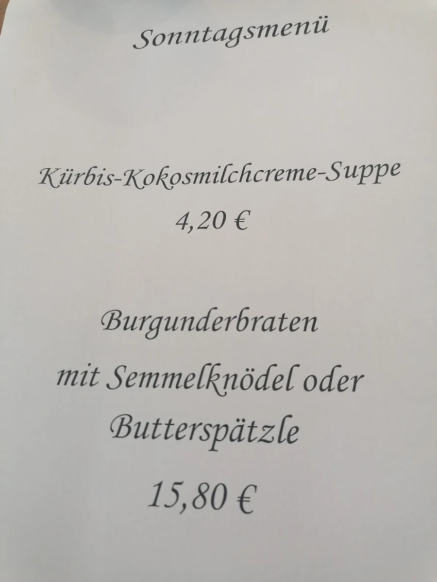 Speisekarte photo 1