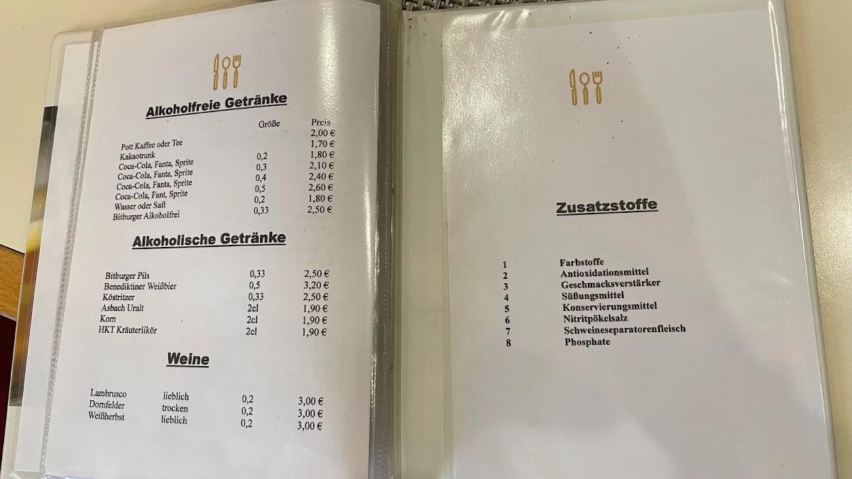 Speisekarte photo 2