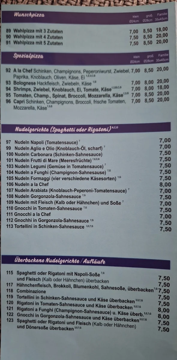 Speisekarte photo 4