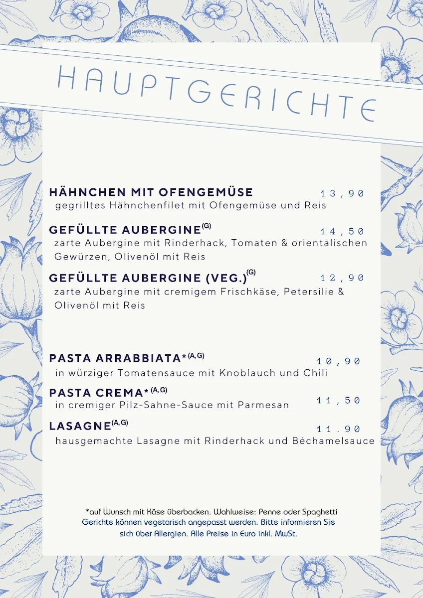 Speisekarte photo 2