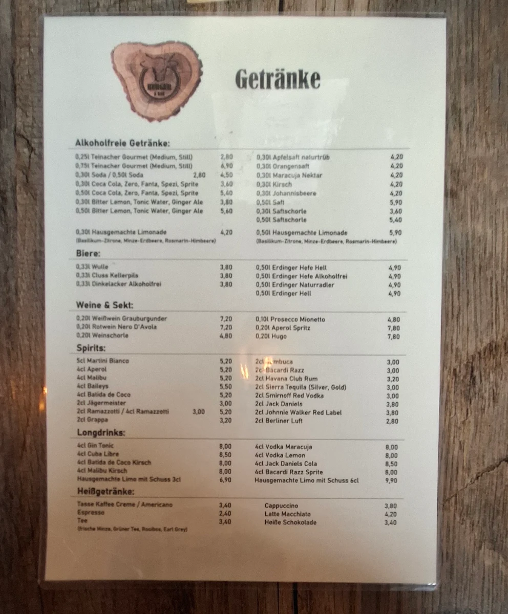 Speisekarte photo 5