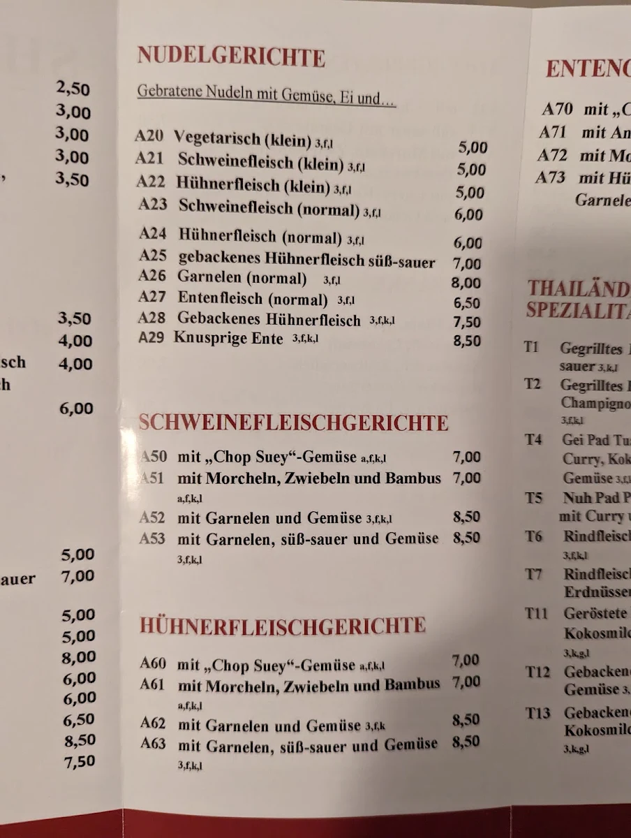 Speisekarte photo 2