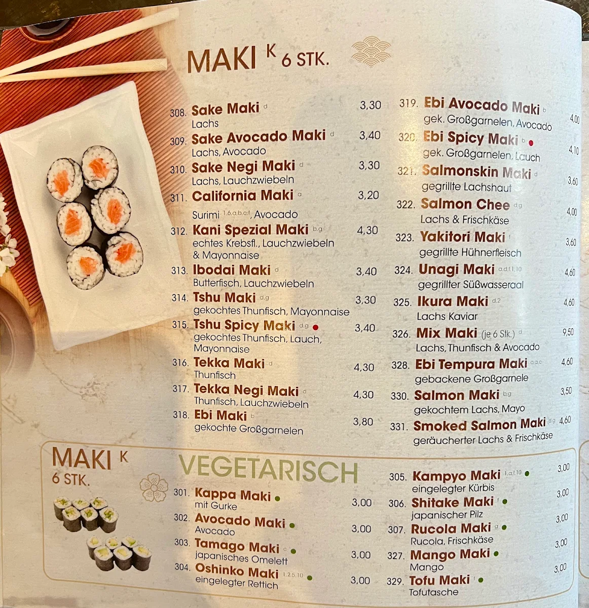 Speisekarte photo 1