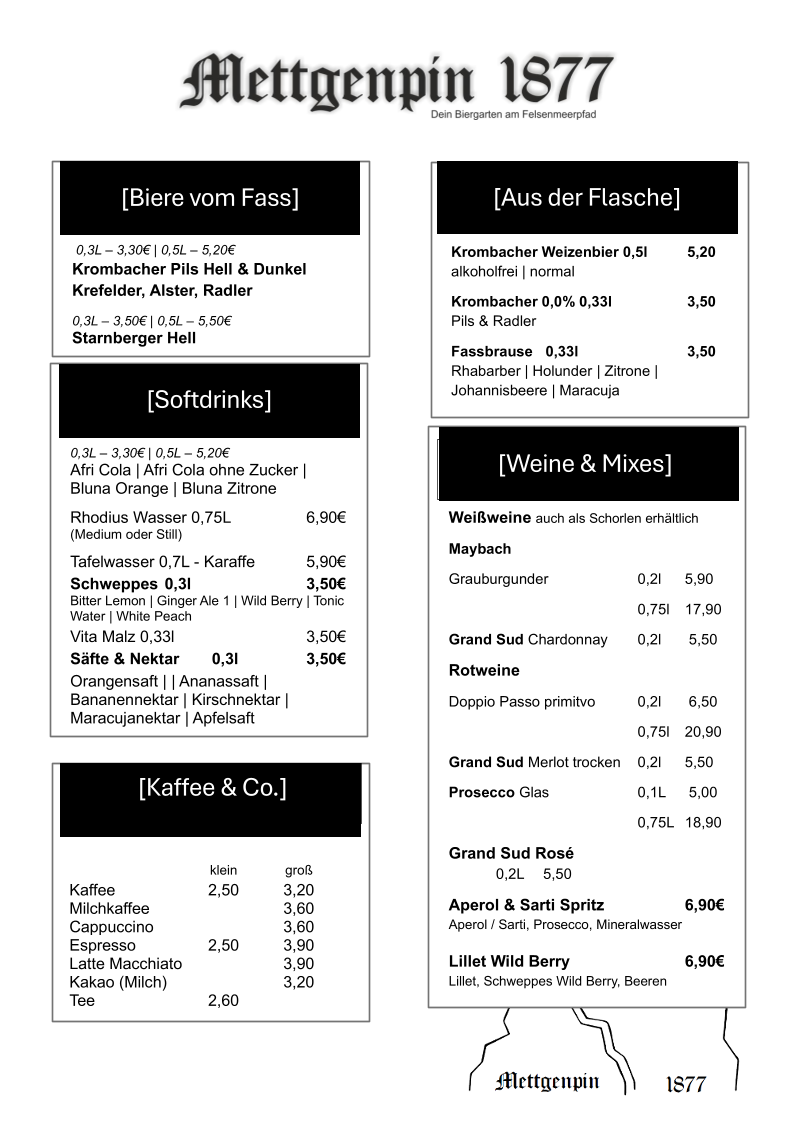 Speisekarte photo 1